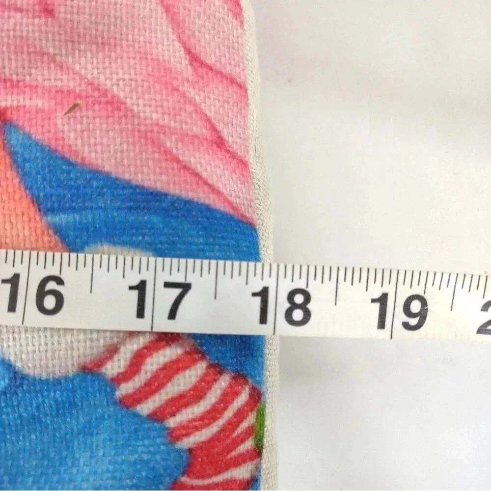 Flamingo Holiday Pillow